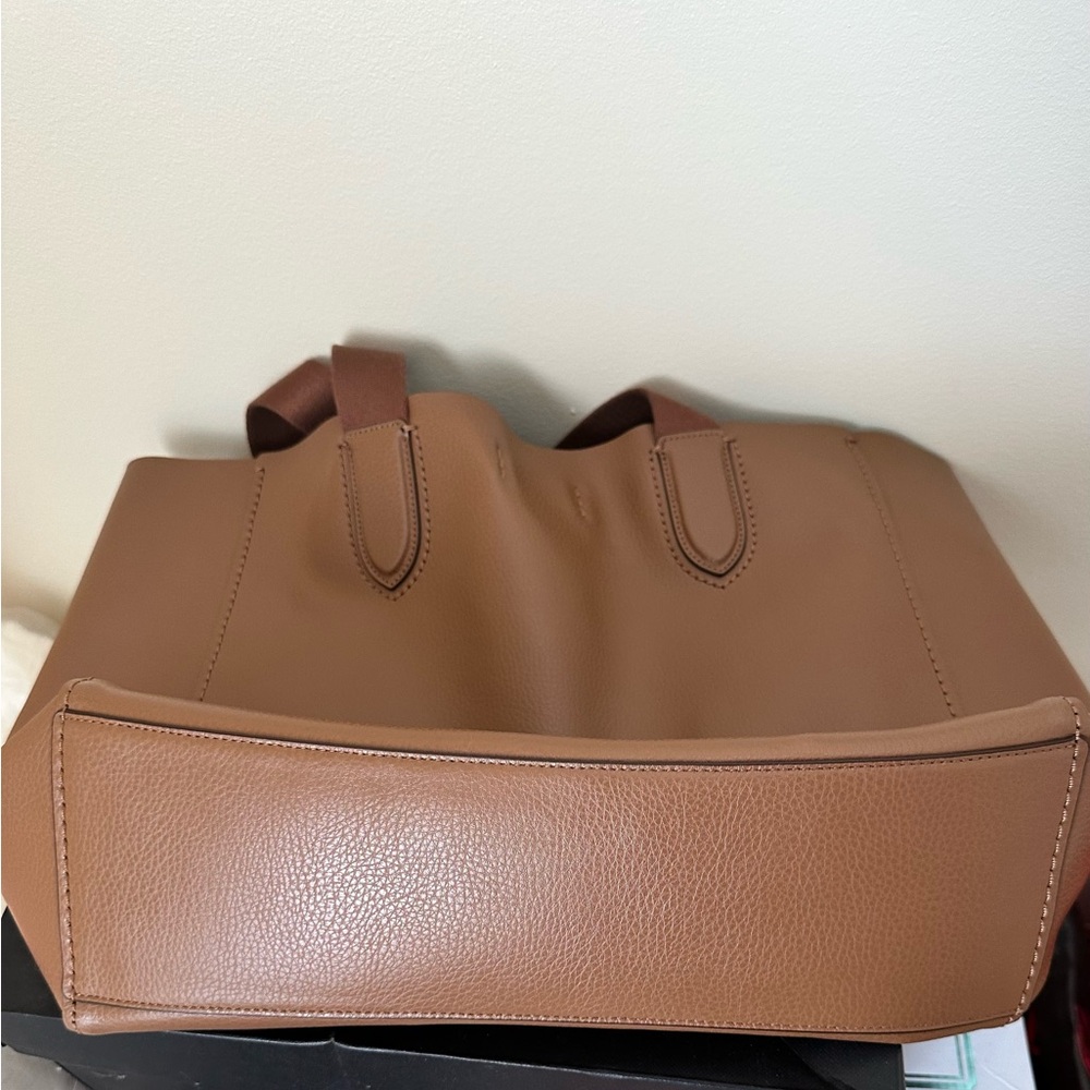 Authentic Coach Brown Leather Tote Bag - Picture 6 of 8
